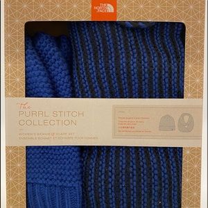 The Purrl Stitch Collection Beanie and Scarf Set